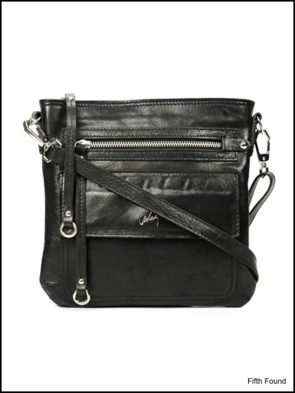 Women's Leather Crossbody Bag, Mocc, Adjustable Strap
